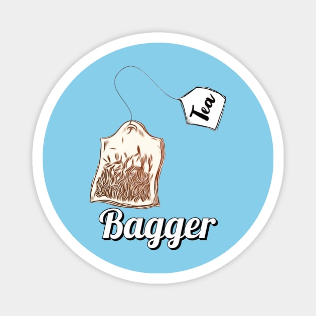 Tea Bagger Magnet by JasonLloyd